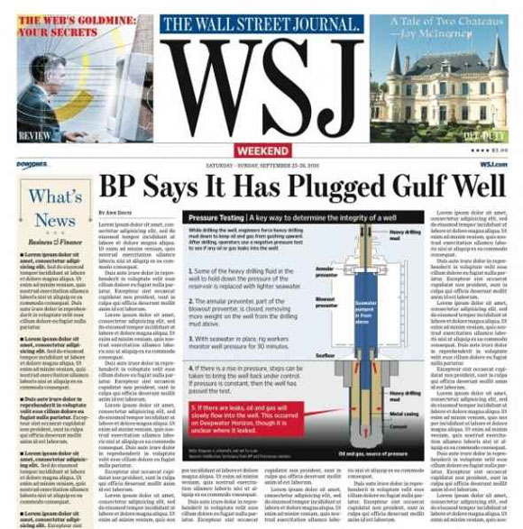Wall Street Journal Weekend Edition